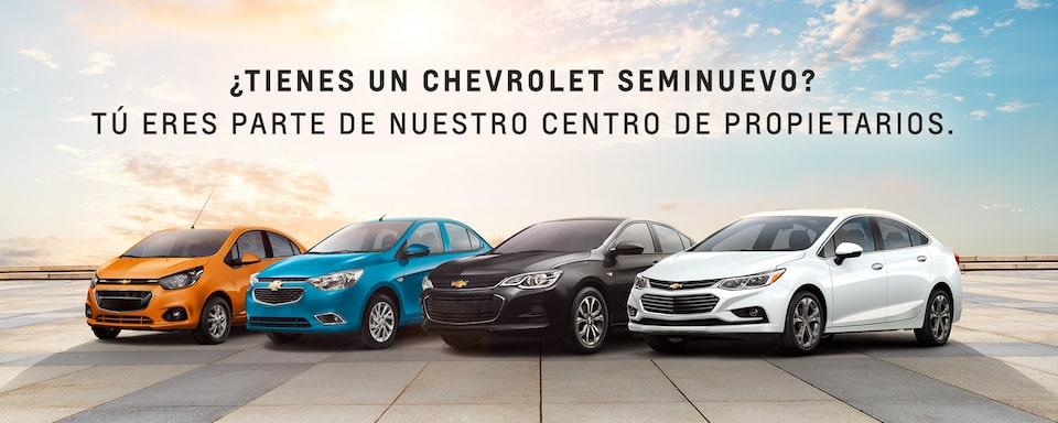 Vehículos seminuevos Chevrolet